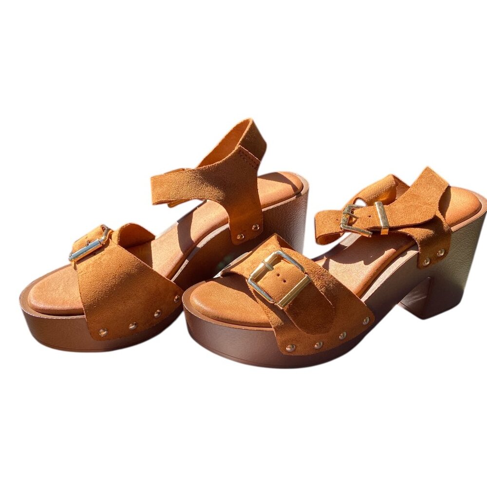 Women's Sandals Summer Platform High Heels Buckle Straps Pumps Party Sho… - Picture 2 of 11